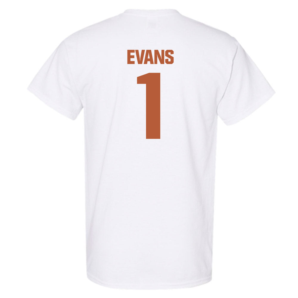 Texas - NCAA Men's Basketball : Amari Evans - T-Shirt-1