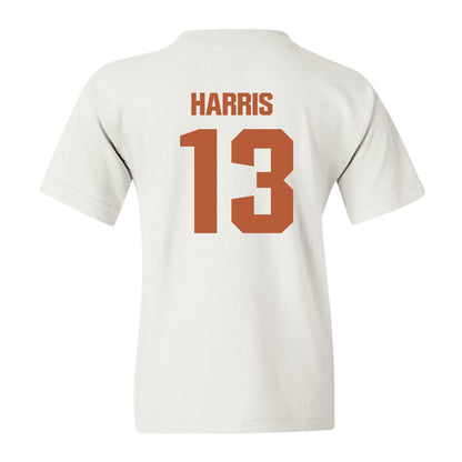 Texas - NCAA Women's Volleyball : Genevieve Harris - Youth T-Shirt-1