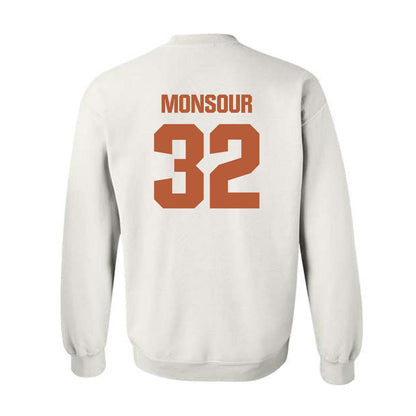 Texas - NCAA Baseball : Maddox Monsour - Crewneck Sweatshirt-1