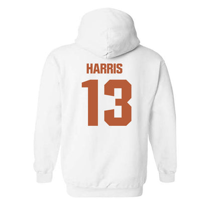 Texas - NCAA Women's Volleyball : Genevieve Harris - Hooded Sweatshirt-1