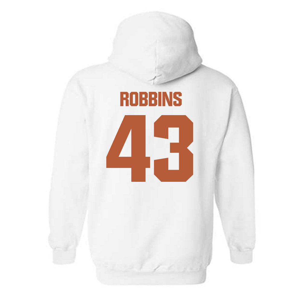 Texas - NCAA Baseball : Aiden Robbins - Hooded Sweatshirt-1