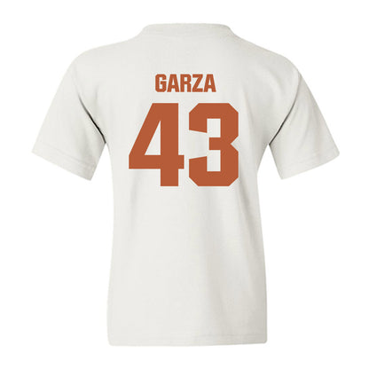Texas - NCAA Football : Eric Garza - Youth T-Shirt-1