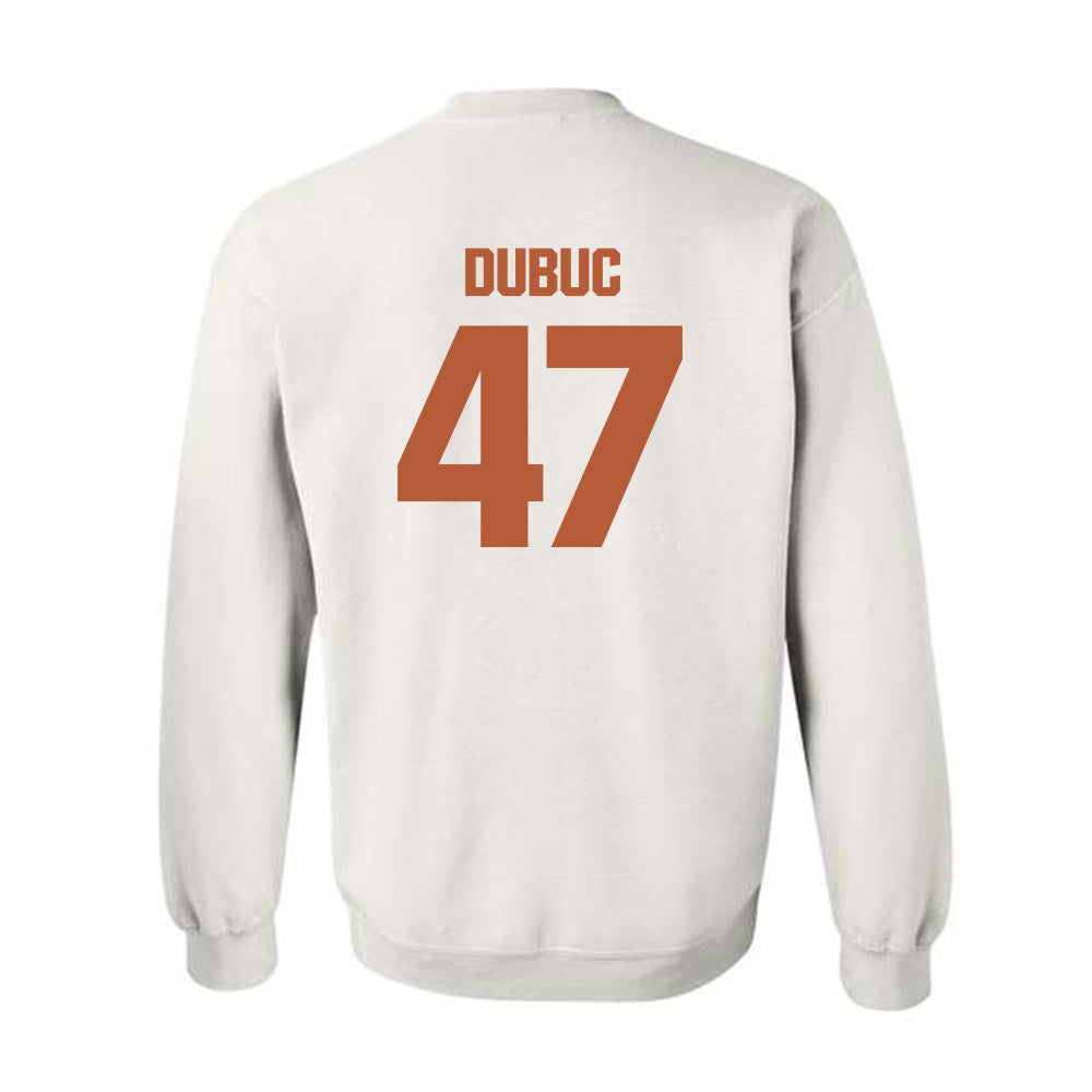 Texas - NCAA Football : Trey Dubuc - Crewneck Sweatshirt-1