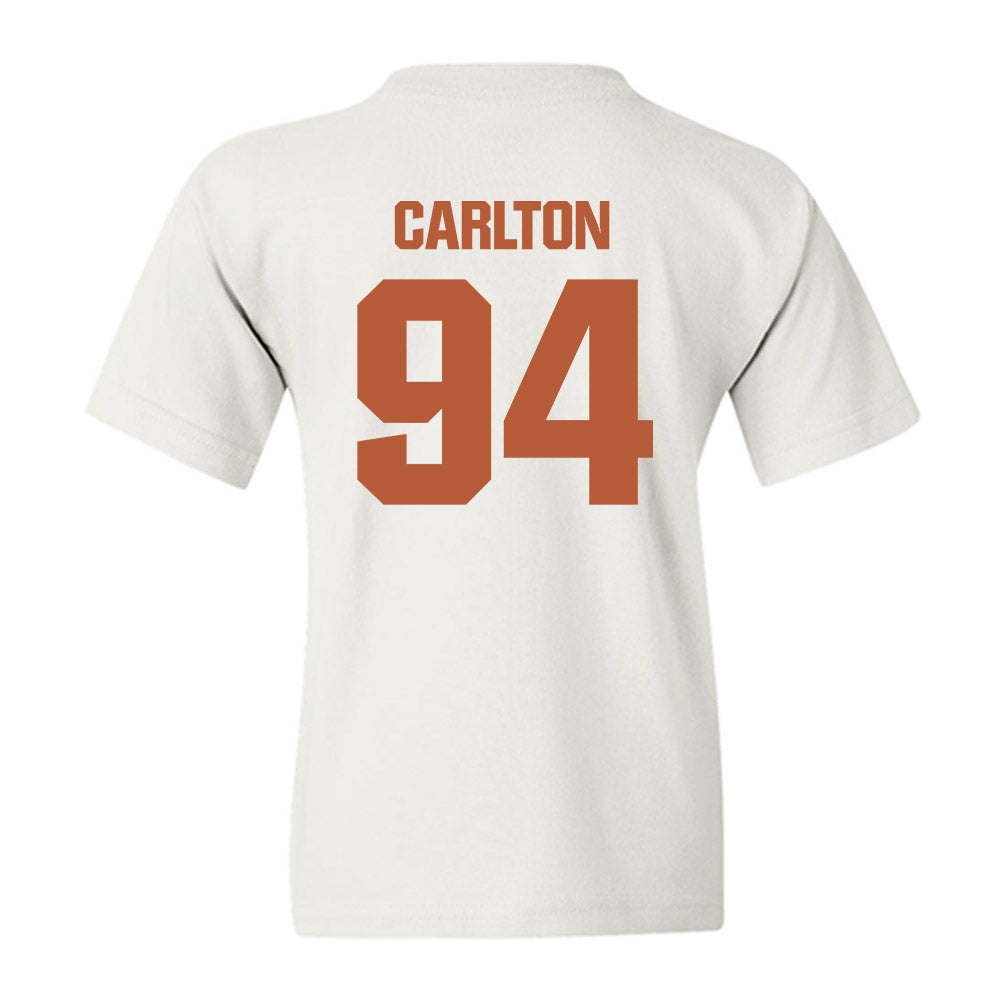 Texas - NCAA Football : JAMARION CARLTON - Youth T-Shirt-1