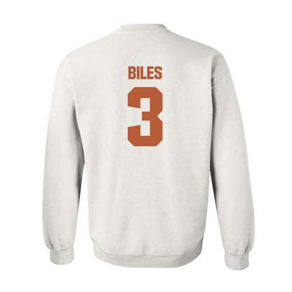 Texas - NCAA Football : Rasheem Biles - Crewneck Sweatshirt-1