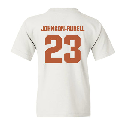 Texas - NCAA Football : Jordon Johnson-Rubell - Youth T-Shirt-1