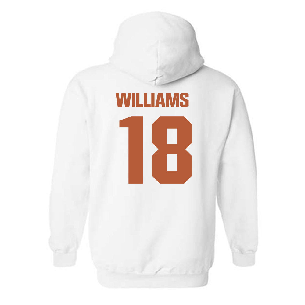Texas - NCAA Women's Soccer : Kendell Williams - Hooded Sweatshirt-1