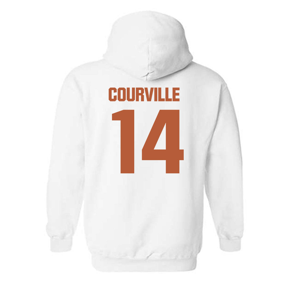 Texas - NCAA Baseball : Presley Courville - Hooded Sweatshirt-1