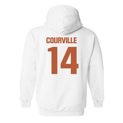 Texas - NCAA Baseball : Presley Courville - Hooded Sweatshirt-1