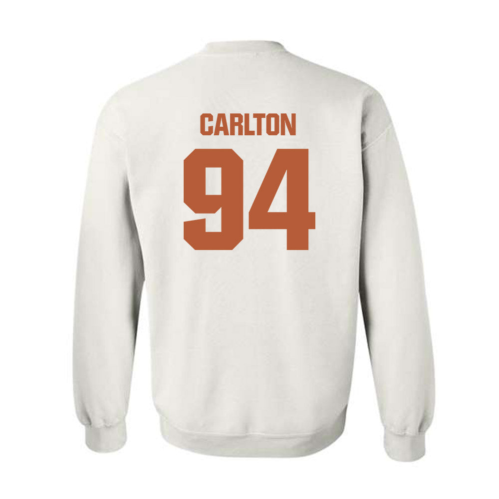 Texas - NCAA Football : JAMARION CARLTON - Crewneck Sweatshirt-1