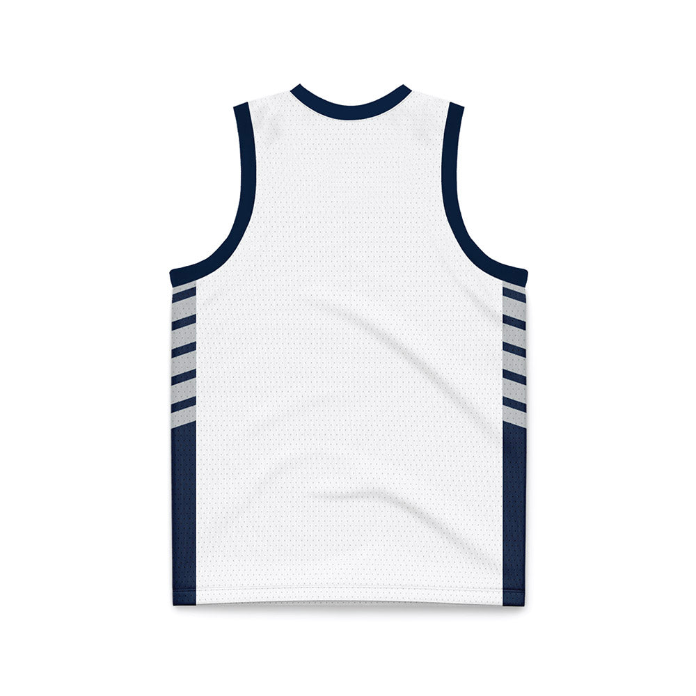 Samford - NCAA Men's Basketball : - 2024 White Basketball Jersey-1
