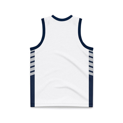 Samford - NCAA Men's Basketball : - 2024 White Basketball Jersey-1