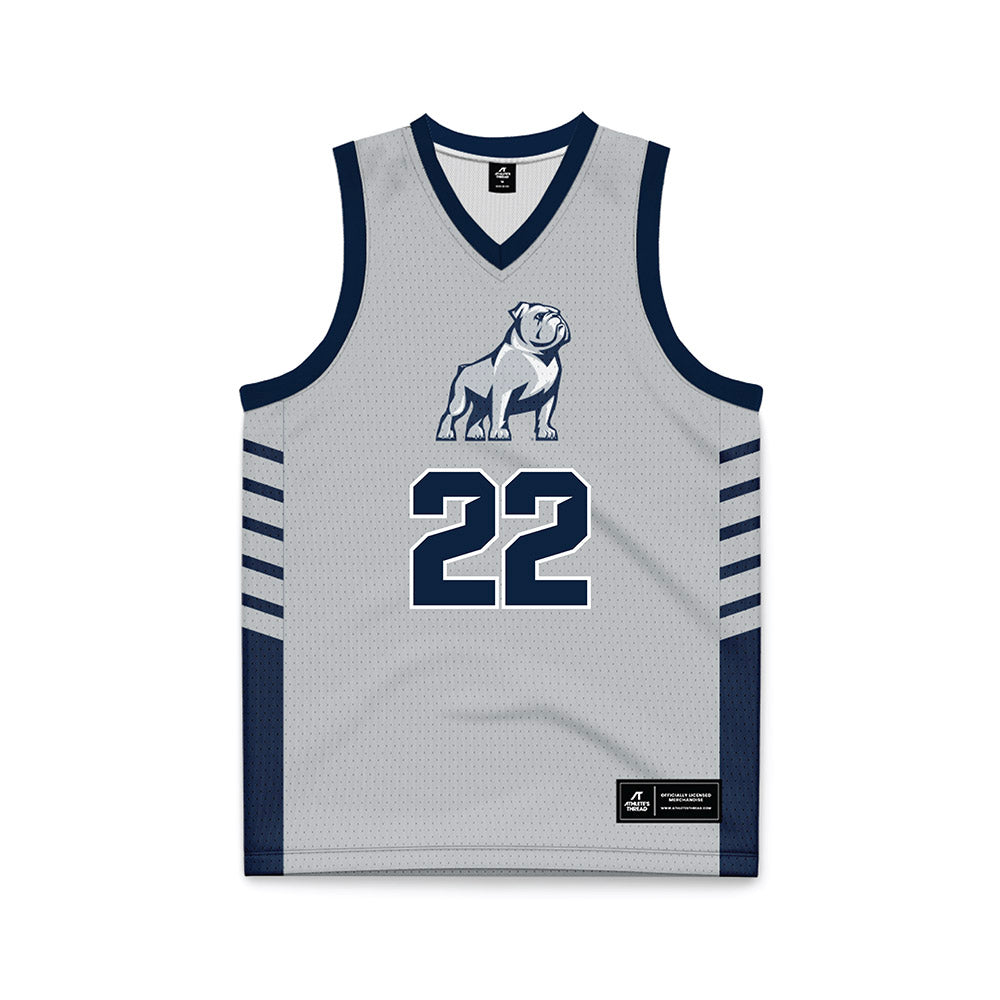 Samford - NCAA Men's Basketball : Jaxon Pollard - 2024 Grey Basketball Jersey-0