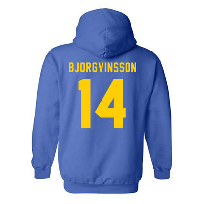 Rollins - NCAA Men's Soccer : Ivar Bjorgvinsson - Classic Shersey Hooded Sweatshirt-1