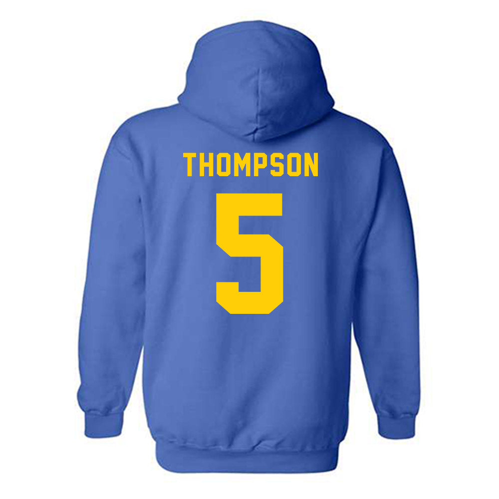 Rollins - NCAA Women's Basketball : Ellie Thompson - Classic Shersey Hooded Sweatshirt-1