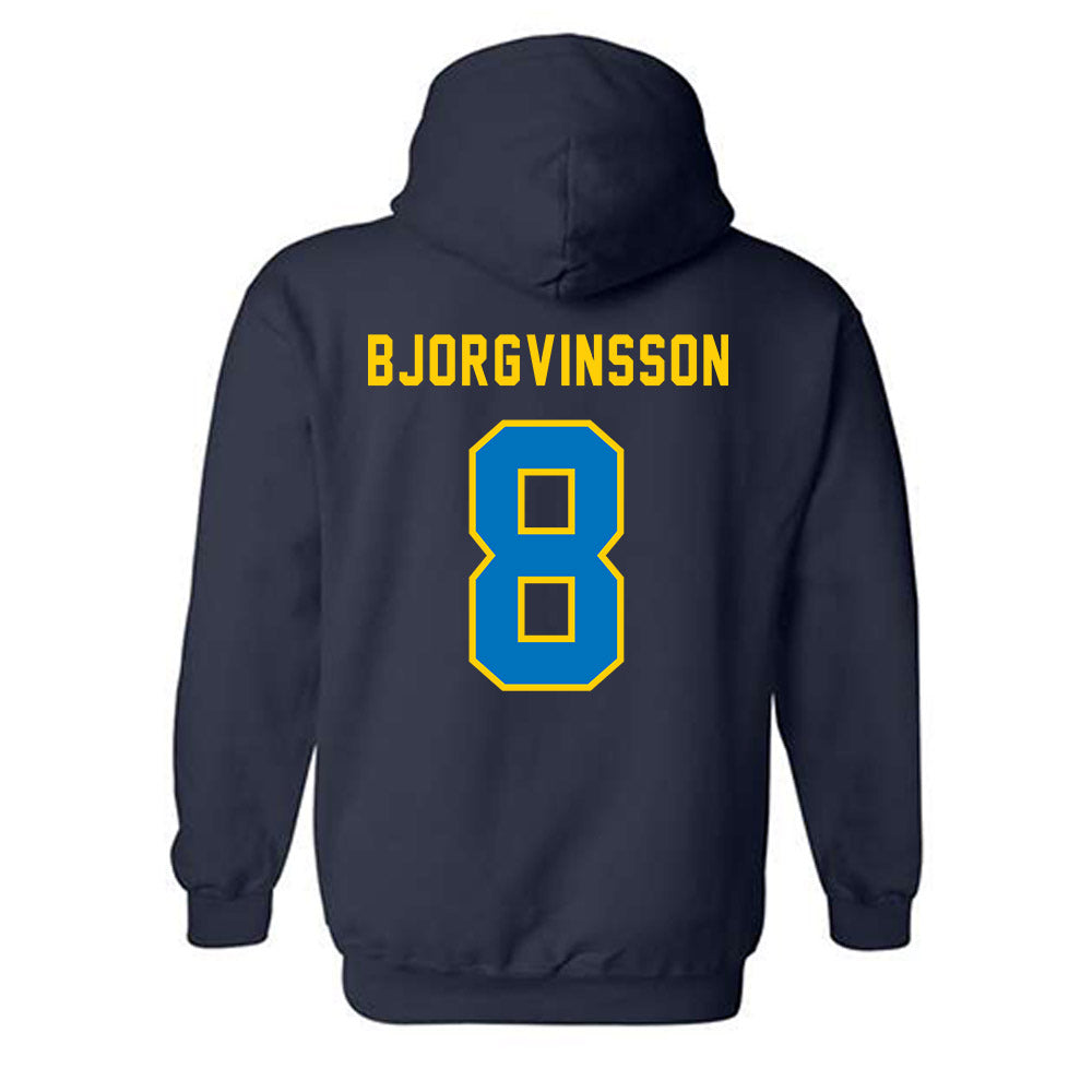 Rollins - NCAA Men's Soccer : Ivar Bjorgvinsson - Classic Shersey Hooded Sweatshirt-1