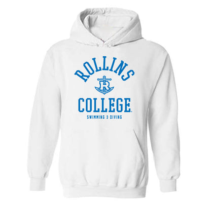 Rollins - NCAA Men's Swimming & Diving : Wade Chandgie - Hooded Sweatshirt-0