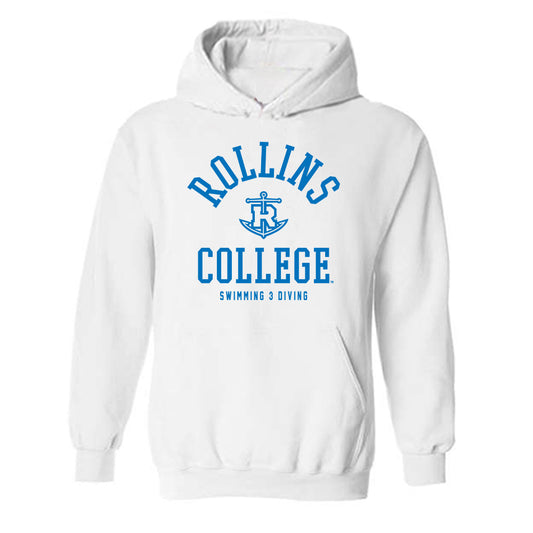 Rollins - NCAA Men's Swimming & Diving : Tomas Fermin - Hooded Sweatshirt-0