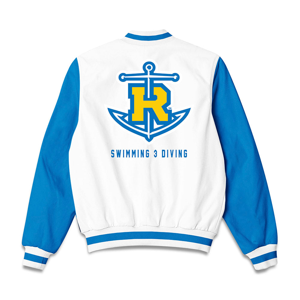 Rollins - NCAA Men's Swimming & Diving : Wade Chandgie - Bomber Jacket-1