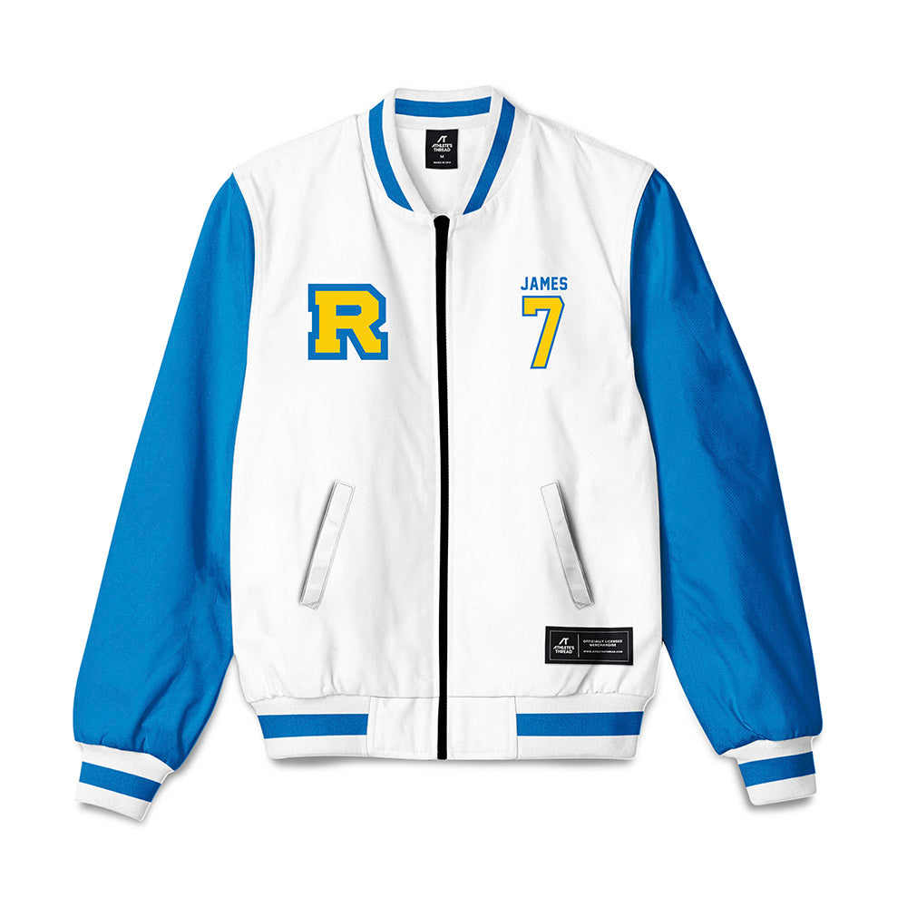 Rollins - NCAA Men's Basketball : Cheo james - Bomber Jacket-0
