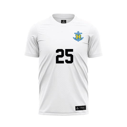 Rollins - NCAA Men's Soccer : Noah Tatlonghari - White Soccer Jersey-0