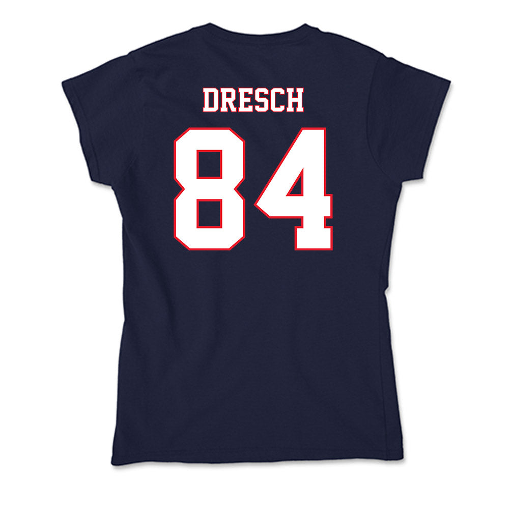 UConn - NCAA Football : Eddie Dresch - Soft Style Women’s T-Shirt-1
