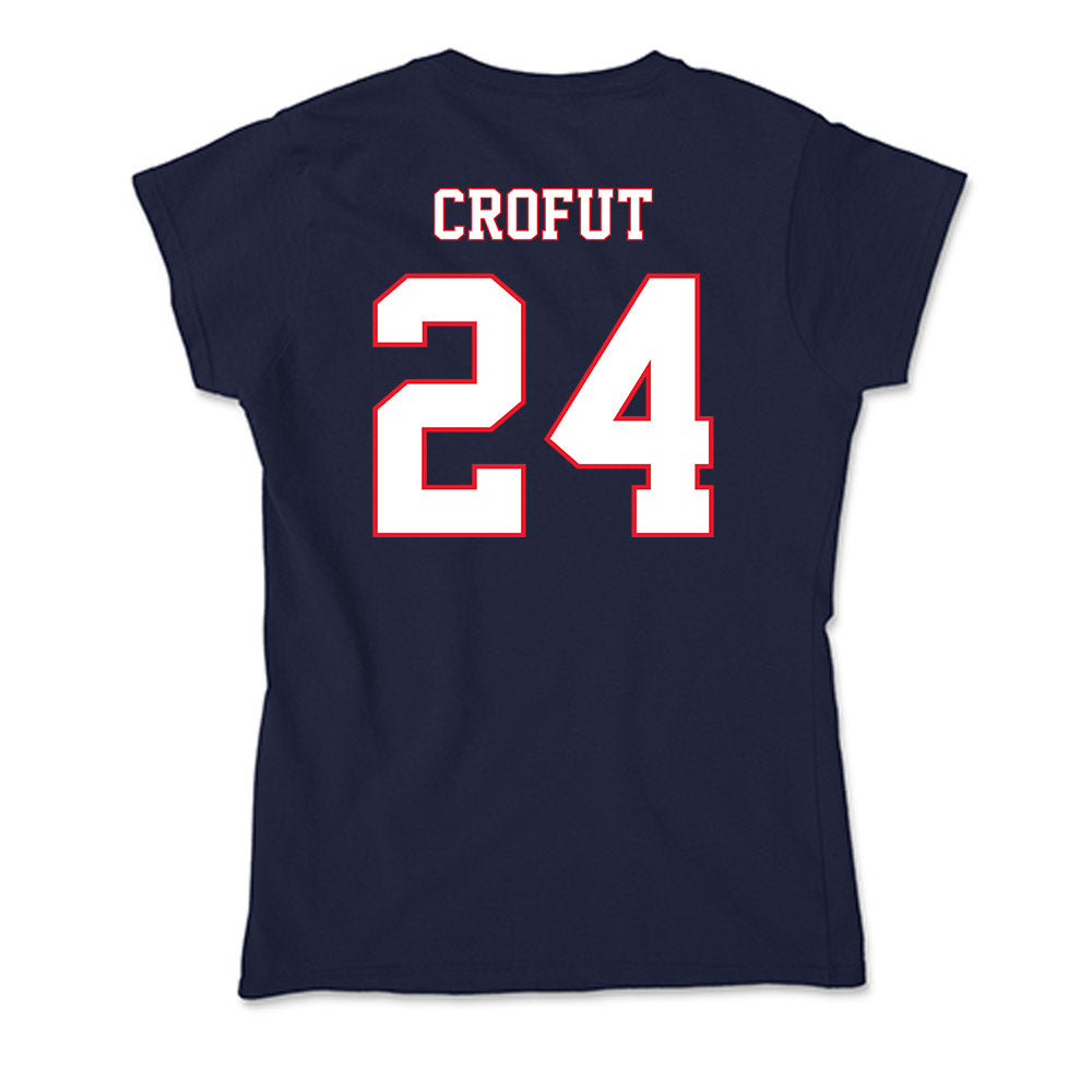 UConn - NCAA Football : Tashi Crofut - Soft Style Women’s T-Shirt-1
