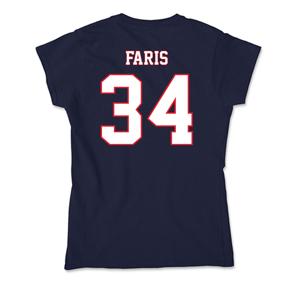 UConn - Women's Basketball Legends : Kelly Faris - Soft Style Women’s T-Shirt-1