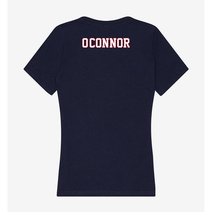 UConn - NCAA Women's Swimming & Diving : Kiersten O'Connor - Women's V-Neck T-Shirt-1