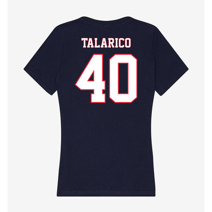 UConn - NCAA Baseball : Joe Talarico - Women's V-Neck T-Shirt-1