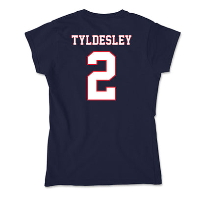 UConn - Womens Lacrosse Legends : Caity Tyldesley - Soft Style Women’s T-Shirt-1