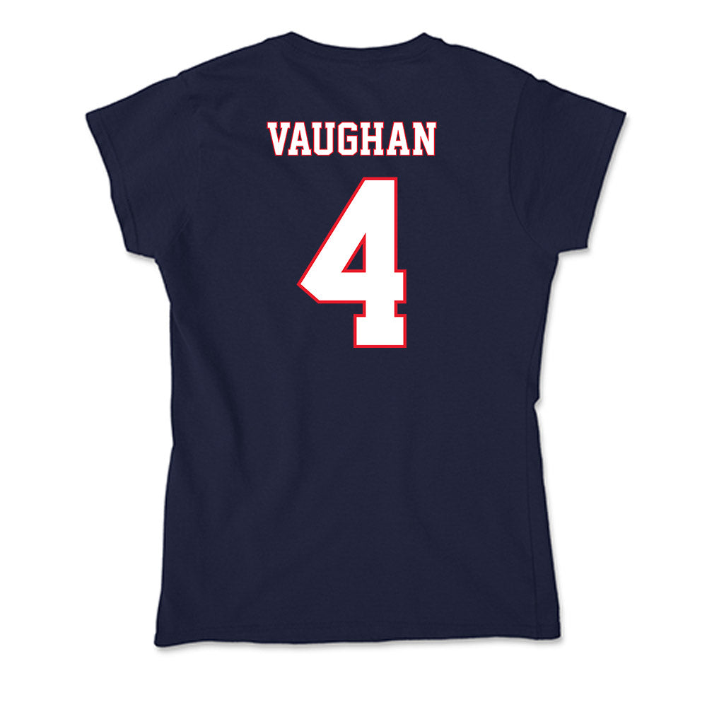 UConn - NCAA Women's Ice Hockey : Teagan Vaughan - Soft Style Women’s T-Shirt-1