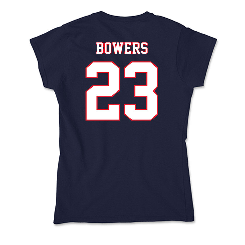 UConn - NCAA Football : Cyncir Bowers - Soft Style Women’s T-Shirt-1