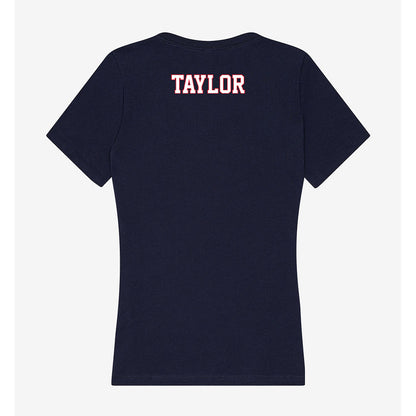 UConn - NCAA Women's Track & Field : Brooklyn Taylor - Women's V-Neck T-Shirt-1