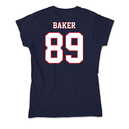 UConn - NCAA Football : Mike Baker - Soft Style Women’s T-Shirt-1