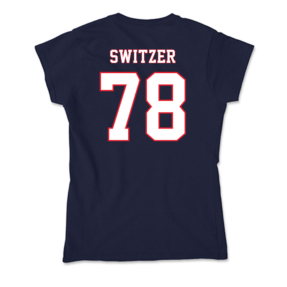 UConn - NCAA Football : Isiah Switzer - Soft Style Women’s T-Shirt-1