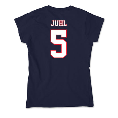 UConn - NCAA Softball : Alexis Juhl - Soft Style Women’s T-Shirt-1