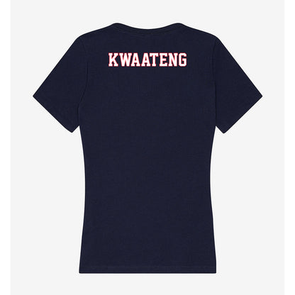 UConn - Men's Track & Field Legends : Richmond Kwaateng - Women's V-Neck T-Shirt-1