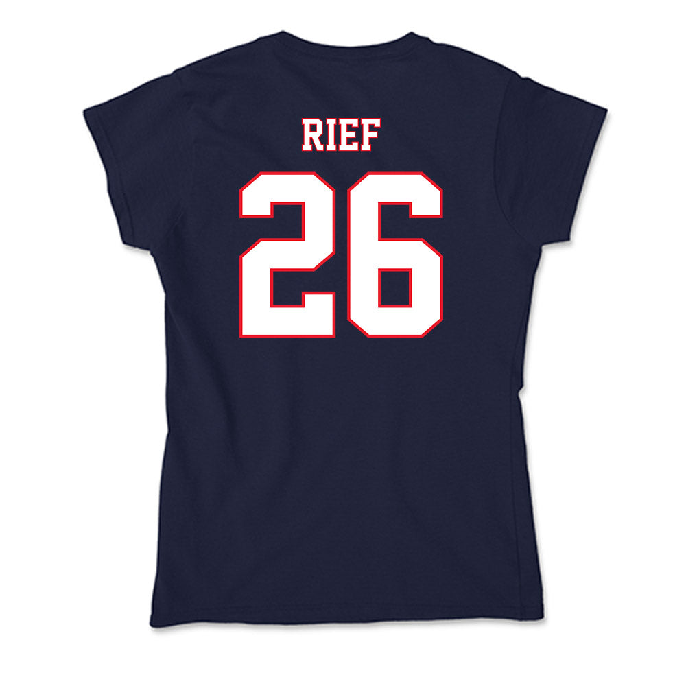 UConn - NCAA Football : Soren Rief - Soft Style Women’s T-Shirt-1