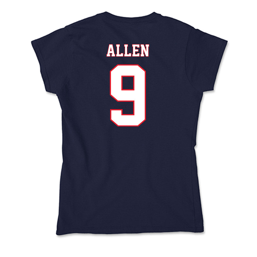 UConn - NCAA Football : Julian Allen - Soft Style Women’s T-Shirt-1