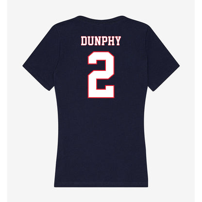 UConn - NCAA Men's Ice Hockey : Brendan Dunphy - Women's V-Neck T-Shirt-1