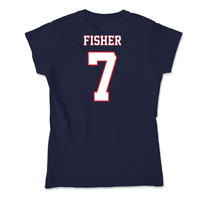 UConn - NCAA Women's Basketball : Kelis Fisher - Soft Style Women’s T-Shirt-1