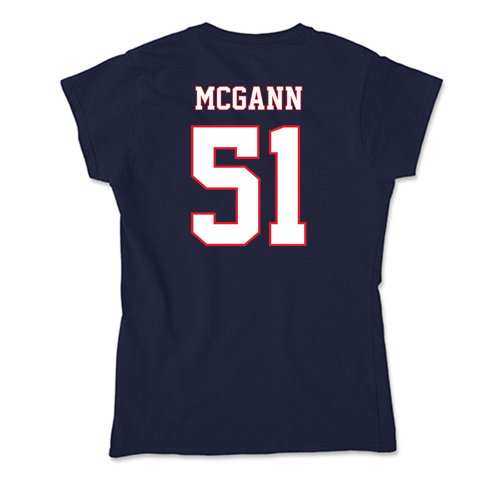 UConn - NCAA Football : Joe McGann - Soft Style Women’s T-Shirt-1