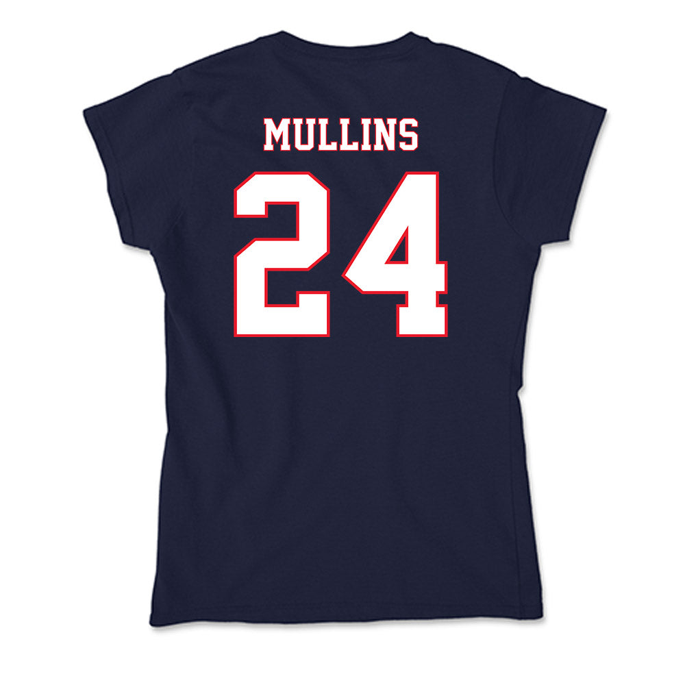 UConn - NCAA Men's Basketball : Braylon Mullins - Soft Style Women’s T-Shirt-1
