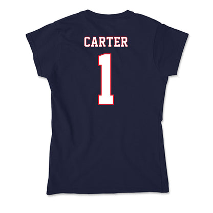 UConn - NCAA Men's Soccer : Adam Carter - Soft Style Women’s T-Shirt-1