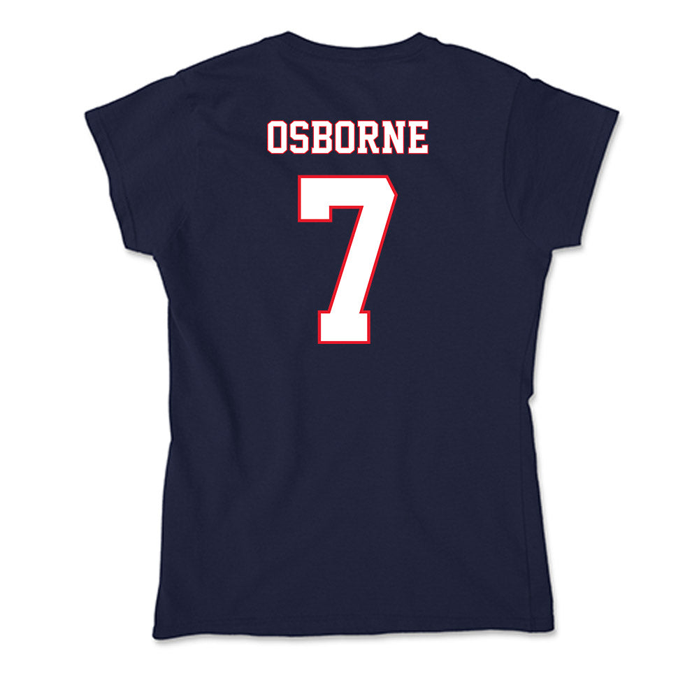 UConn - NCAA Football : Kalieb Osborne - Soft Style Women’s T-Shirt-1