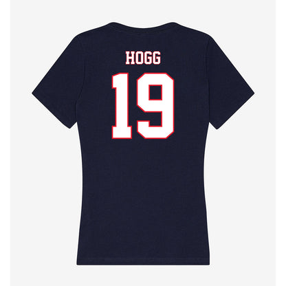UConn - NCAA Football : Ethan Hogg - Women's V-Neck T-Shirt-1