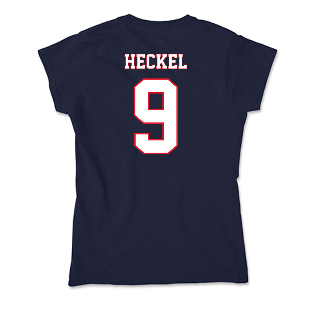 UConn - NCAA Women's Basketball : Kayleigh Heckel - Soft Style Women’s T-Shirt-1