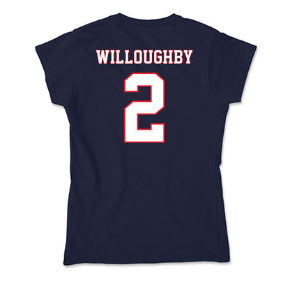UConn - NCAA Football : Jediyah Willoughby - Soft Style Women’s T-Shirt-1