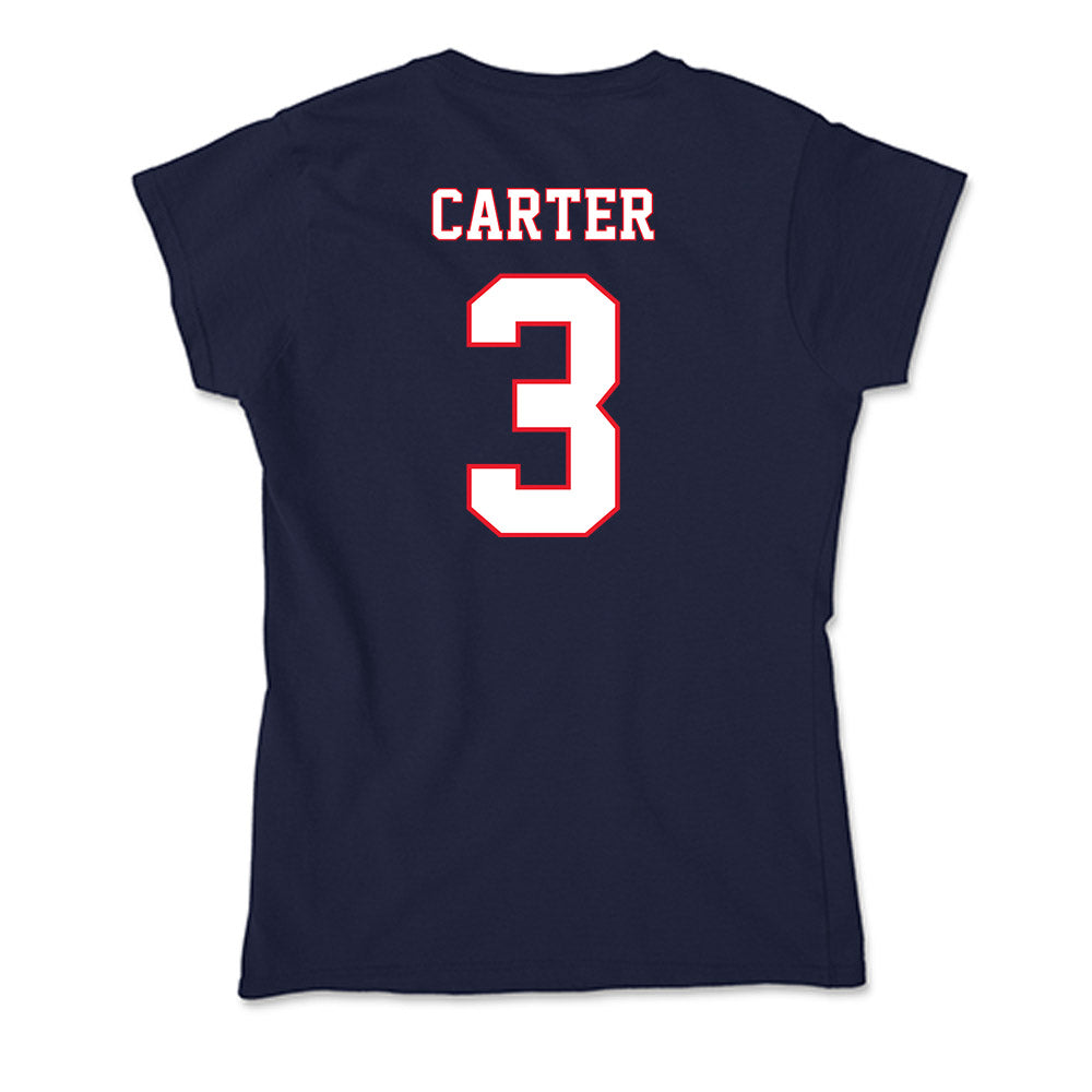 UConn - NCAA Football : Esean Carter - Soft Style Women’s T-Shirt-1